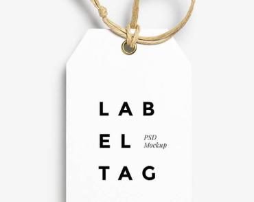 етикетка з написом LAB EL TAG